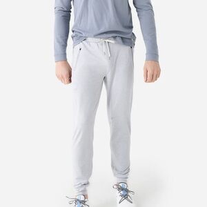 NWOT Vuori Men’s Ponto Performance Jogger - Platinum Heather